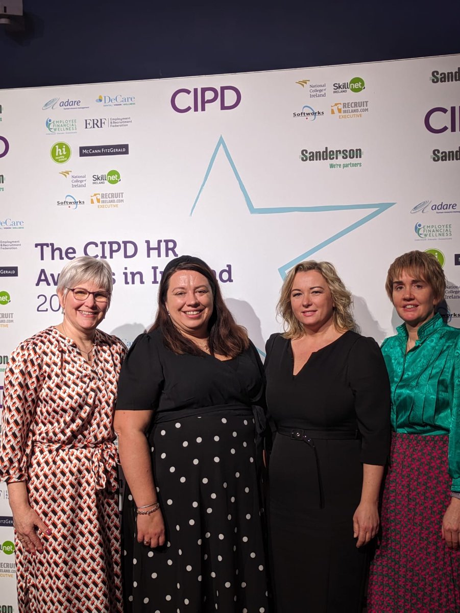 Our fantastic HR team is in Dublin today for the <a href="/cipdireland/">CIPD Ireland</a> HR Awards✨ 

We are finalists in the Talent Management category.

The very best of luck!

#CIPDHRAwards #HR #NuturingTalent