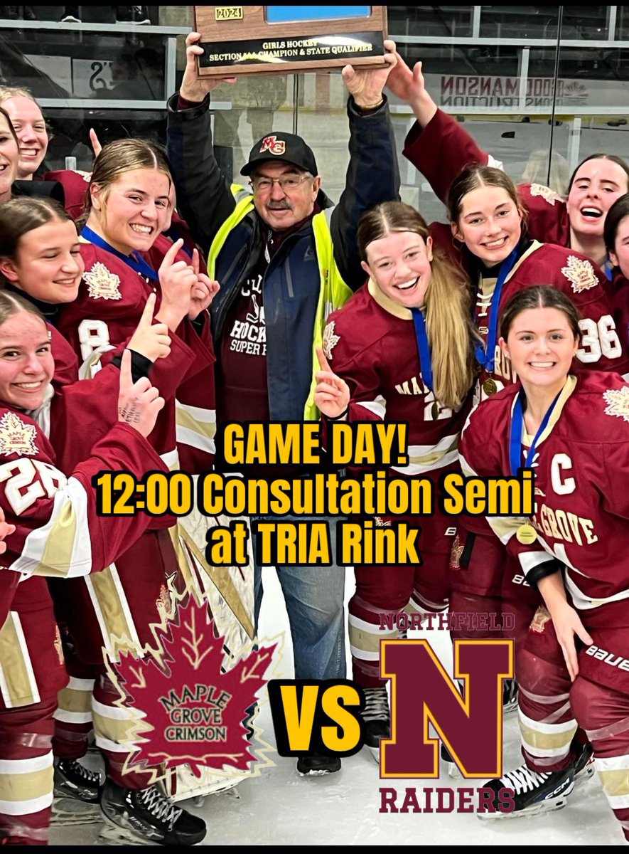 MGgirlshockey's tweet photo. GAME DAY!!! 
#TurnThePage #State24
#AwesomeTeam Here We Go!
@MG_Girls_Hockey @MGActivities @CCXSports @YouthHockeyHub #AxelistheBest https://t.co/NWxblpOBFE