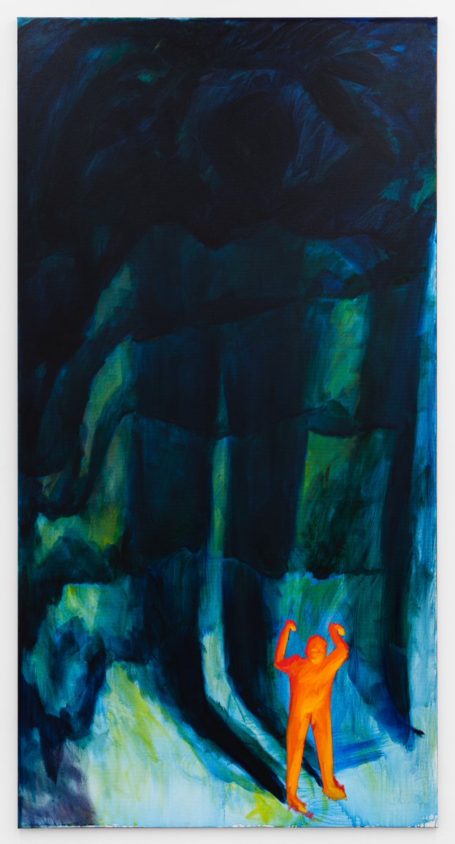 #Ombres L'exposition de Santiago Evans Canales invite à explorer une nature luxuriante qui dissimule une atmosphère sombre et oppressante. 
Les éléments végétaux tentaculaires et les silhouettes géantes tapies dans l’ombre confrontent le spectateur à ses propres craintes. >4 avr.