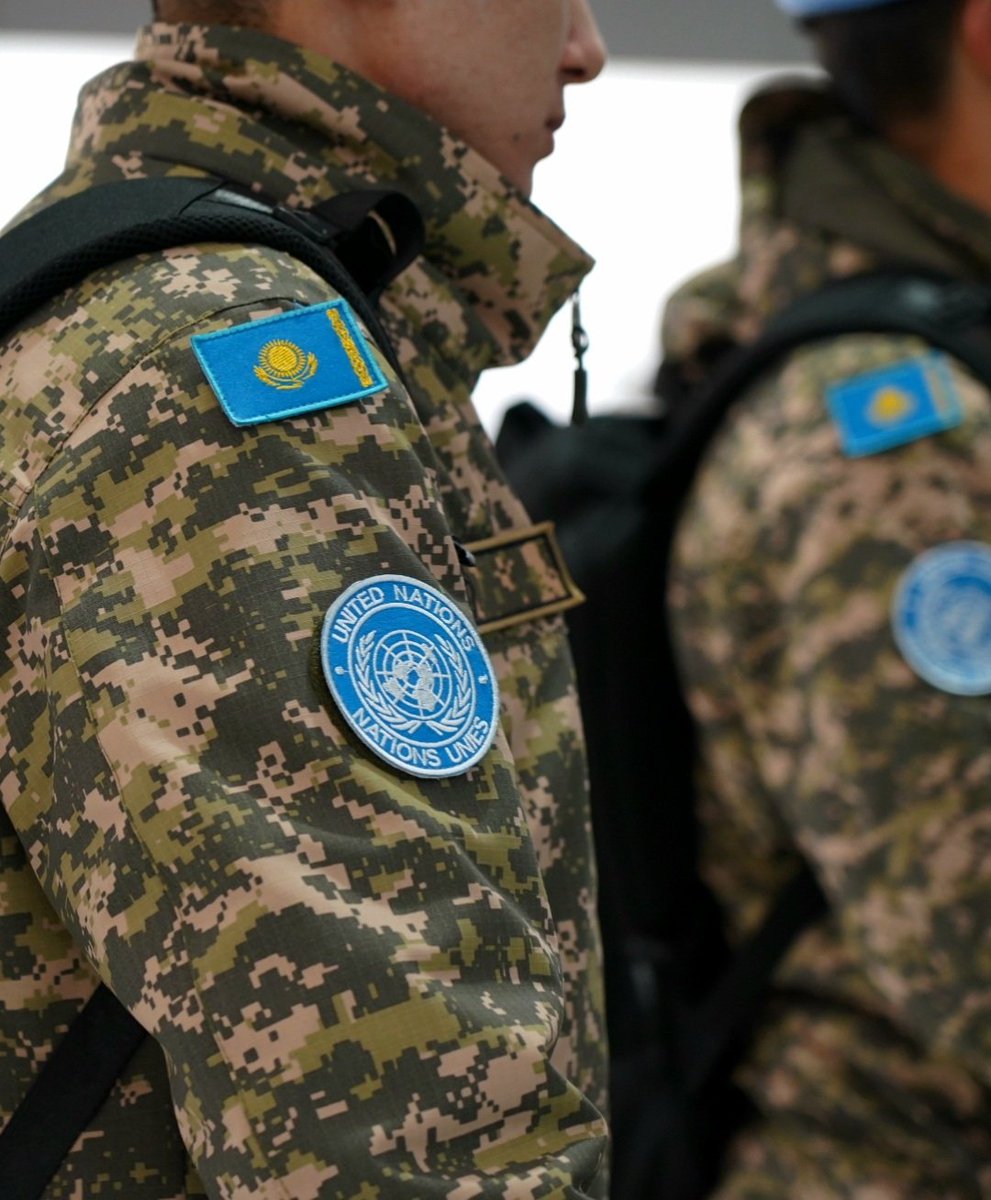 The first @UN Peacekeepers ever deployed from @KazakhstanUN to #UNDOF arrived today and were greeted by #UNDOF chief Bernard Lee and Chief of Staff, Colonel William Nortey. We wish them a warm welcome and look forward to the rest of the contingent joining us!