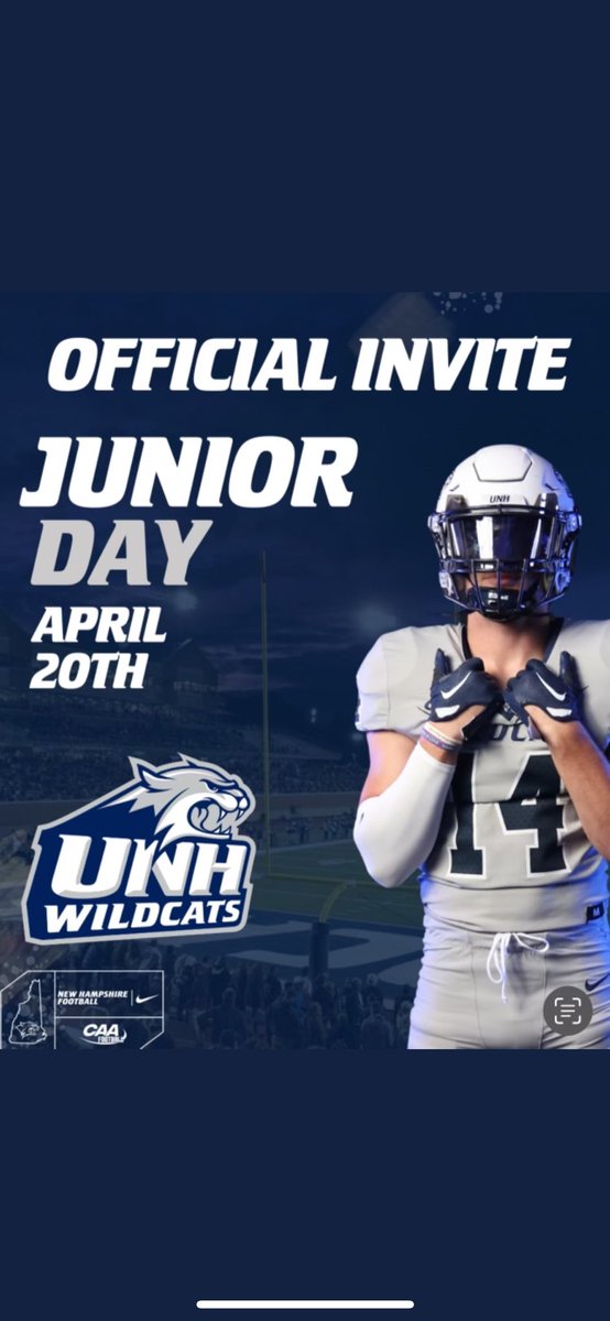 blessed and honored to receive an invite the UNI junior day🔥✝️@JC_PUNISHER_GA @tanner_glisson @Prather95 @603Recruiting @Coach_Carrezola
