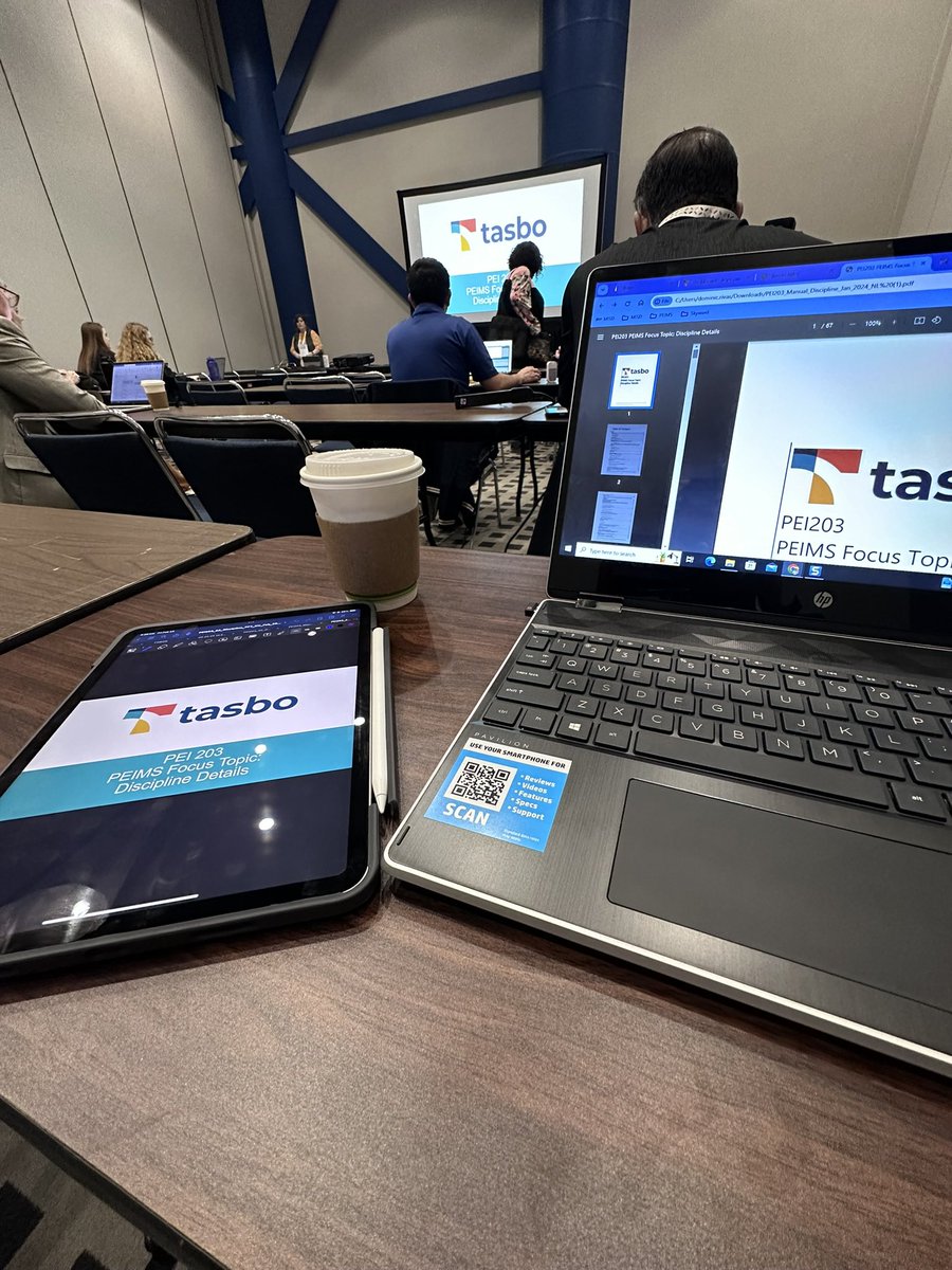 Last @tasbo course of the week! It was been a great week of learning & fellowship with some great people! @Midland_ISD @muniz_tech @midlandisdtech @KarenPeims