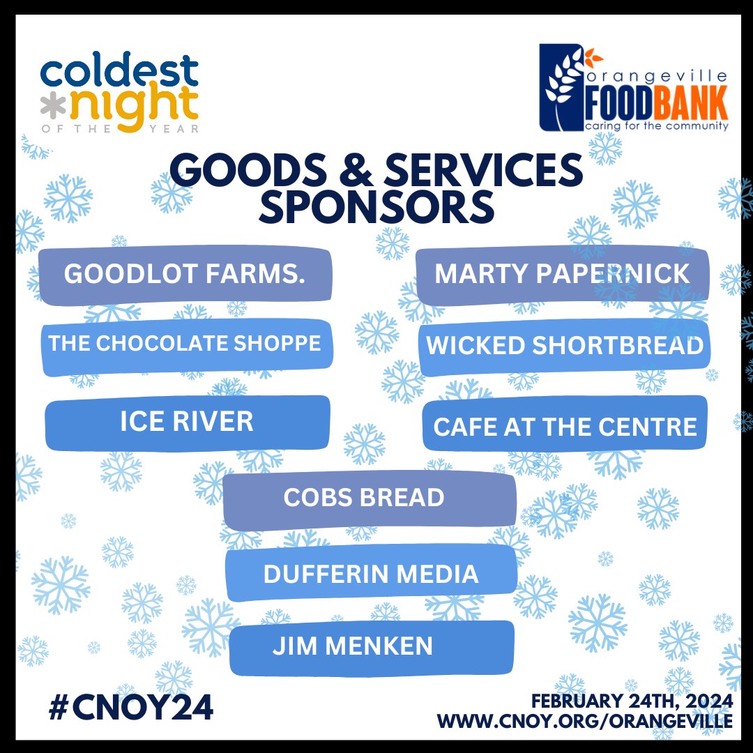 THANK YOU to our amazing community and all of the goods & services sponsors that have stepped up to help us make #CNOY24 the biggest and best event yet. You help us make this the #BestDayEver💙💙💙 #CNOY24 #Orangeville #DufferinCounty cnoy.org/location/orang…