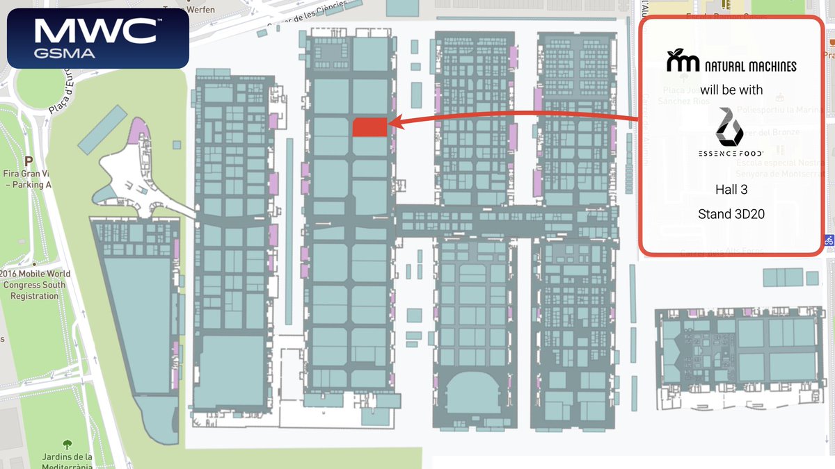 Will you be at Mobile World Congress next week in Barcelona? If so, come see what we're doing together with
<a href="/EssenceFood3D/">3DEssencefood</a>! 
Learn about 3D printed fruit-flavored gummies designed for an individual's nutritional requirements. Technology +nutrition = personalized nutrition. #MWC24