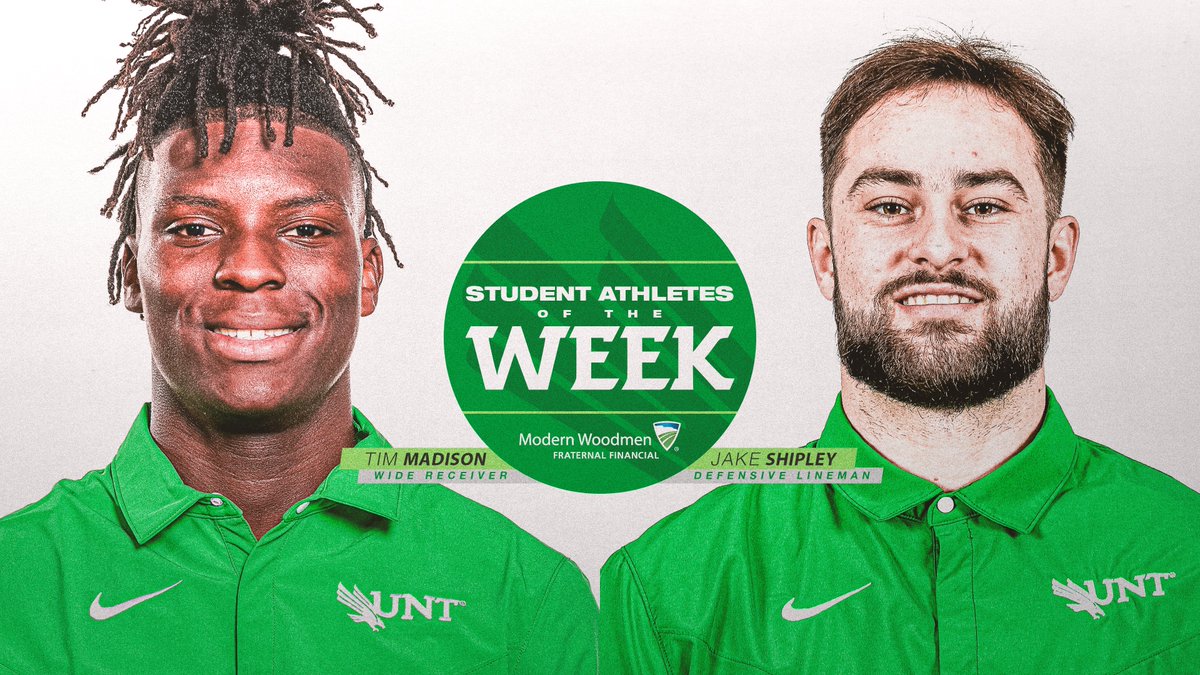 Congrats to our Student-Athletes of the Week, <a href="/MadisonTim2/">Tim Madison</a>  and <a href="/jakeshipley55/">Jake⚓️</a> ! 💯📚

#GMG🦅