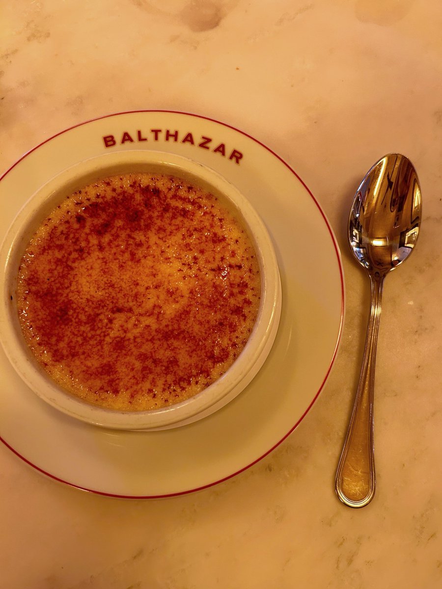OUI. #LondonEats #CoventGarden #Balthazar #CremeBrulee