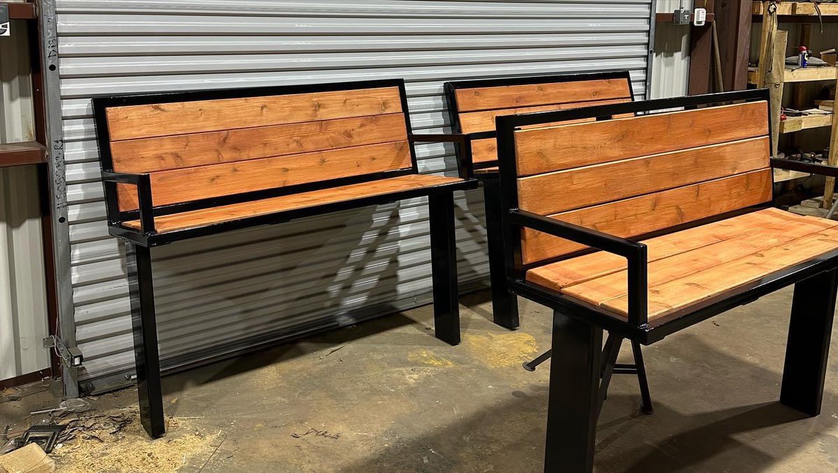 Community Collaboration in Action! Our WHS welding department were asked to make the benches for Upper Trail Lake park from the Downtown Rotary Club! This is an awesome example of how our AG department is partnering with the city and Rotary clubs to serve our community!🧡