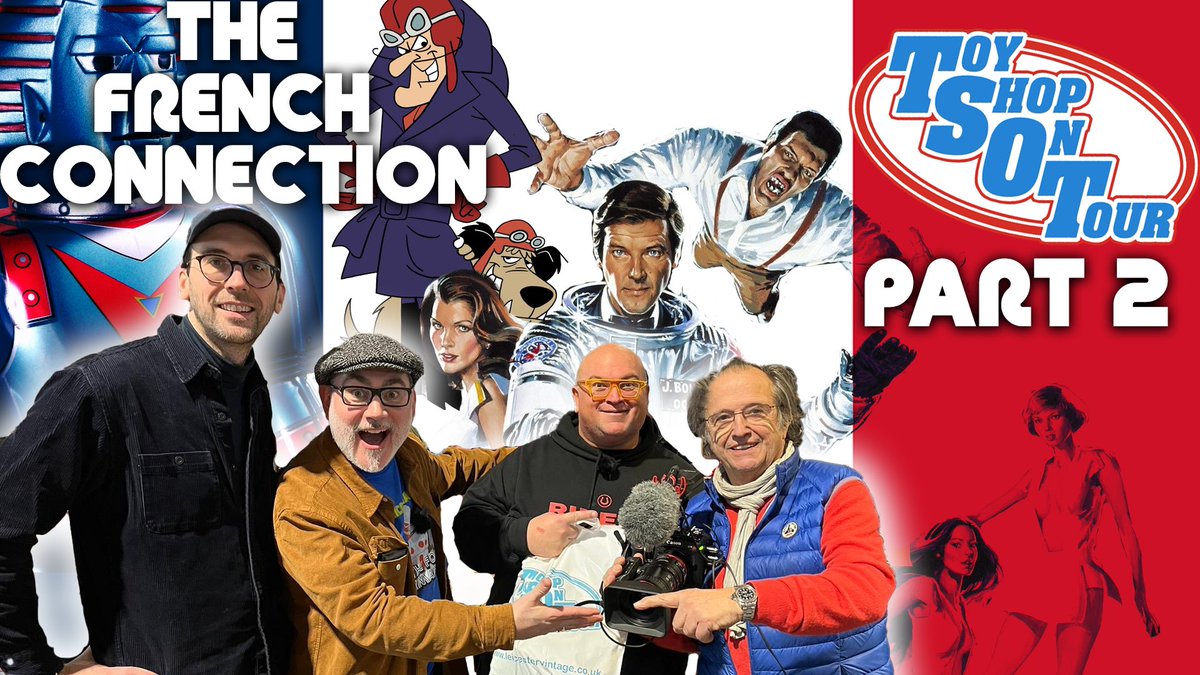 Join us <a href="/YouTube/">YouTube</a> at 12pm this Sunday 25th Feb for part 2 of The French Connection, the Orleans #Toyshow It’s full of surprises!!!!

youtu.be/D88N3yUfu88?si…

#toys #toycollector #toyshop #France #tvshow #vintage