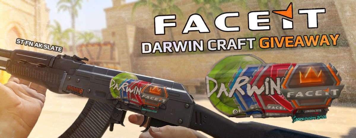 FACEIT_Darwin's tweet image. 🚨GIVEAWAY 🚨Inspired by the recent update, follow and retweet for a chance to win this super rare 1-of-1 craft on ST FN Slate 👨🍳🤌 The winner will be drawn in a week!