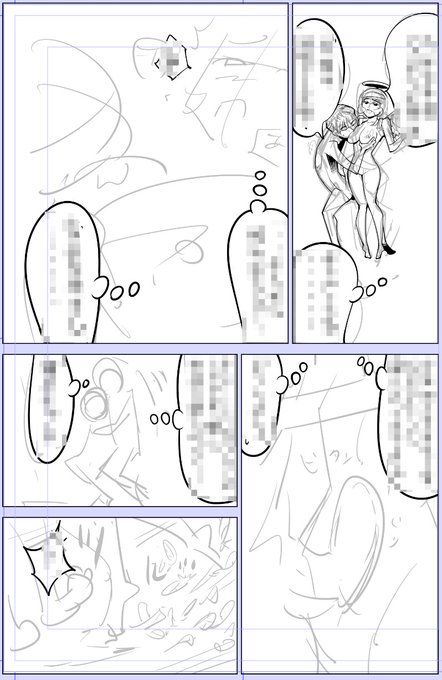 お疲れ様です!ありがとうございます✋😄🤚
今日は一コマ描いて時間切れでした😅

今日描いた絵 1994個目
●ヤバい!! ハダカで電車に乗っちゃった～ほとんどモロ出しボディペインティング～
仮タイトル「未定」
https://t.co/0BGGK8hZVj
なめぞう漫画一覧
https://t.co/laZVh7nGLI 