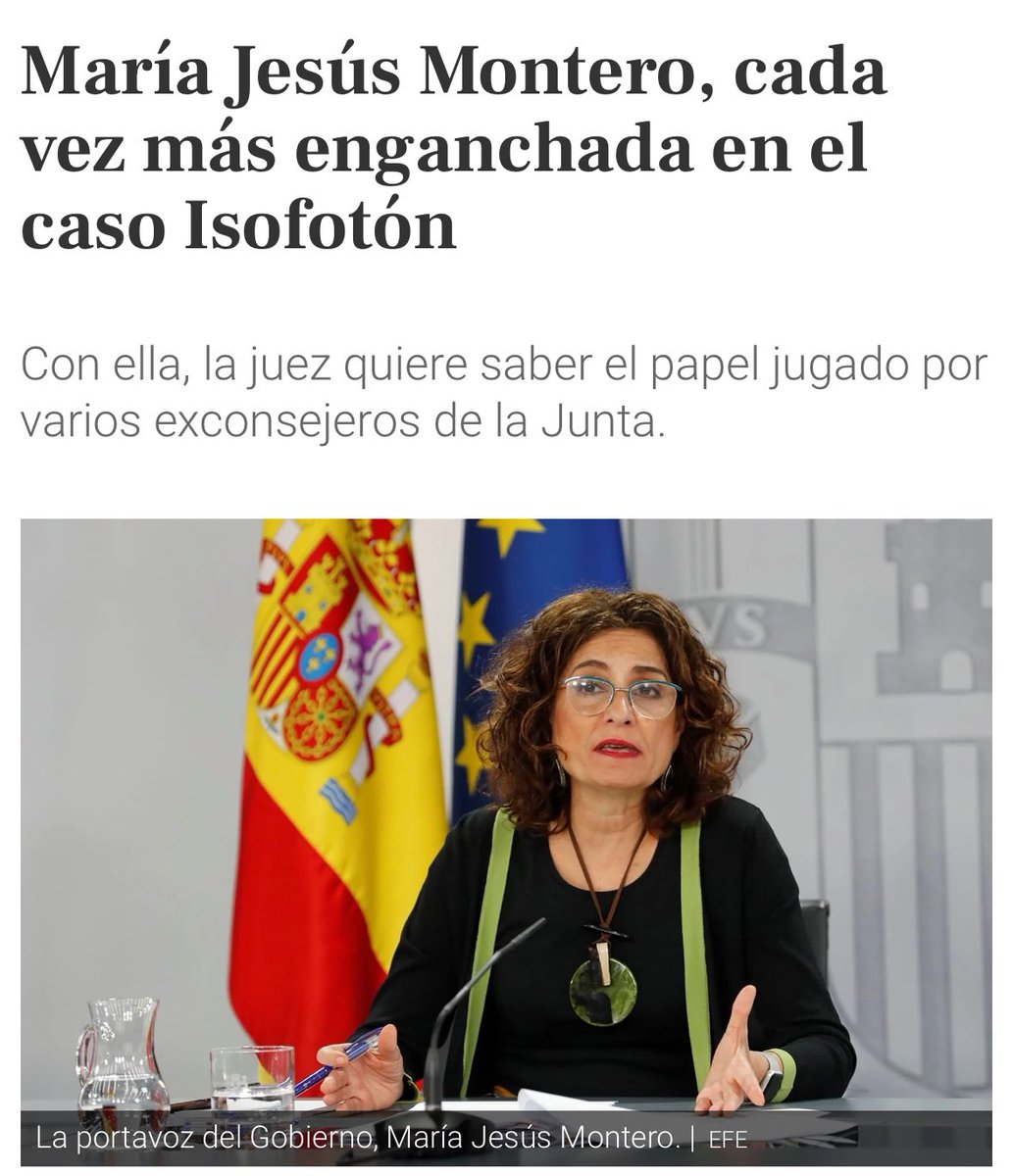 “Yo sé lo que haría…”, dice Montero. Y todos sabemos lo q hiciste y lo q no. O sea, impedir la investigación del fraude de los Eres y no dimitir a pesar de haber sido miembro de los gobiernos condenados por el robo del  dinero de los parados andaluces. Menos lobos, caperucita.