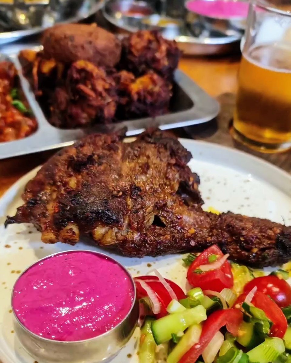 In town for @BrightonTatConv and looking for a unique post-convention dinner spot? Check out our award-winning, sharing-style menu of South Indian street food, curries, tandoor-grilled meats &amp; local craft beers  👉 t.ly/NrwjS