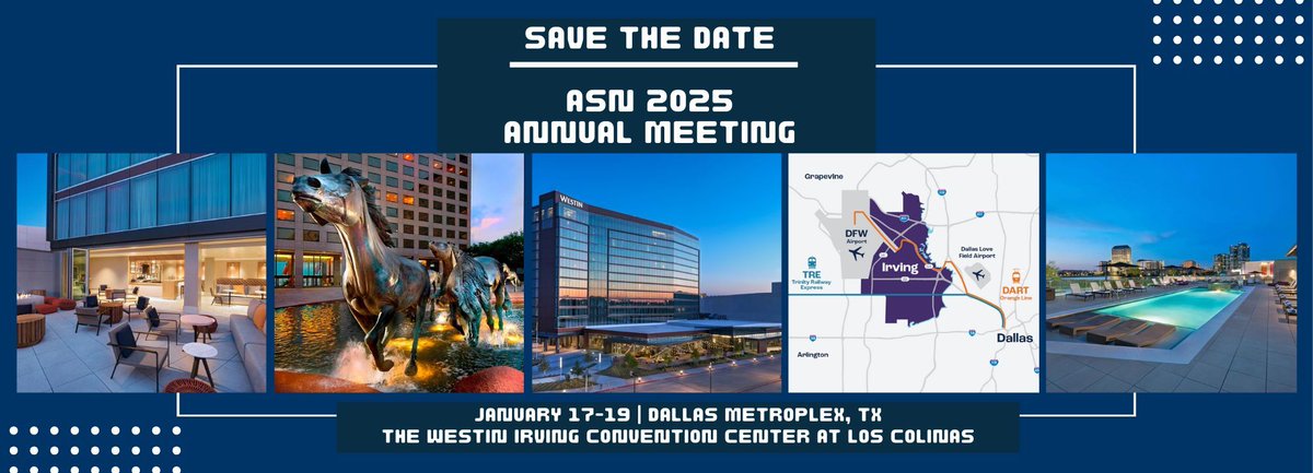 Save the Date for the 2025 Annual Meeting in #Dallas January 17-19, 2025. The meeting will target neuroimaging educational tracks for ultrasound and neurocritical care. #Irving #Texas #DFW