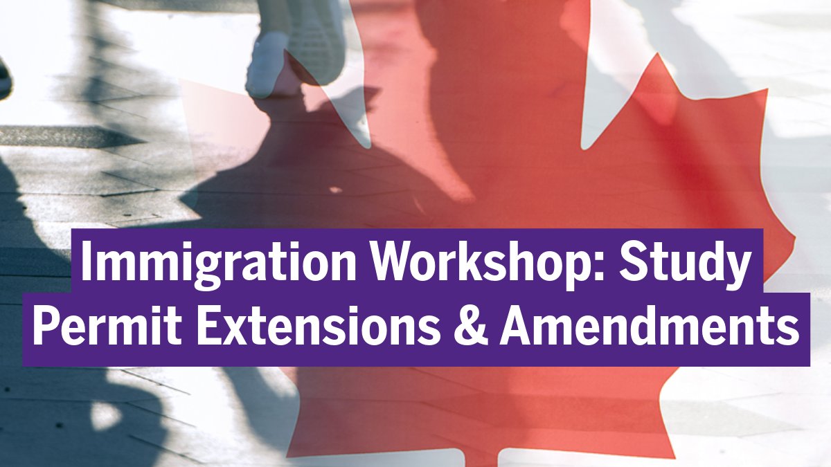 International #WesternU students, do you have questions about study permit extensions and amendments? Join a virtual workshop on Feb. 28, 12:30-2:00 pm and hear from a Regulated Canadian Immigration Consultant (RCIC)! 

Register at events.westernu.ca/events/iesc/20… <a href="/westernuse/">Student Experience</a> <a href="/westernsogs/">Western SOGS</a>