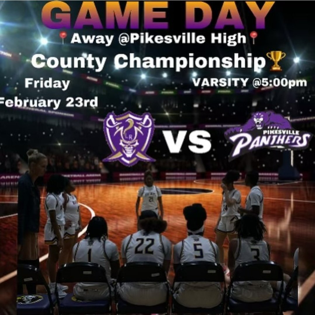 🏆 GIRLS BALTIMORE COUNTY CHAMPIONSHIP GAME 🏆
Loch Raven at Pikesville High School. Come out out and support our Lady Raiders today! 5 pm at Pikesville High School
