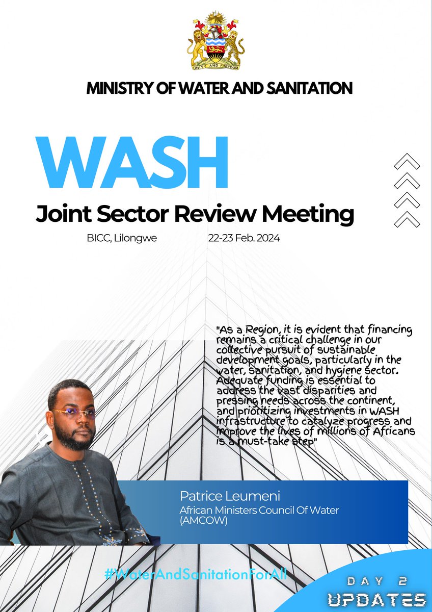 Ministry Of Water And Sanitation-Malawi (@wash_malawi) on Twitter photo 