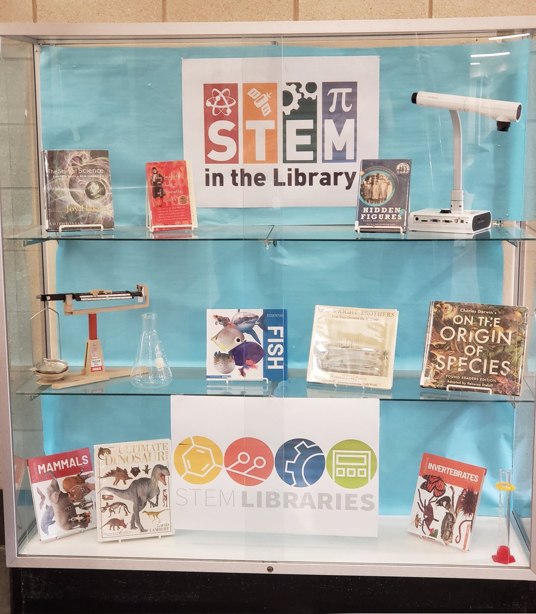 Celebrating STEM in the HS Media Center @IHHSPrincipal #IHPromise