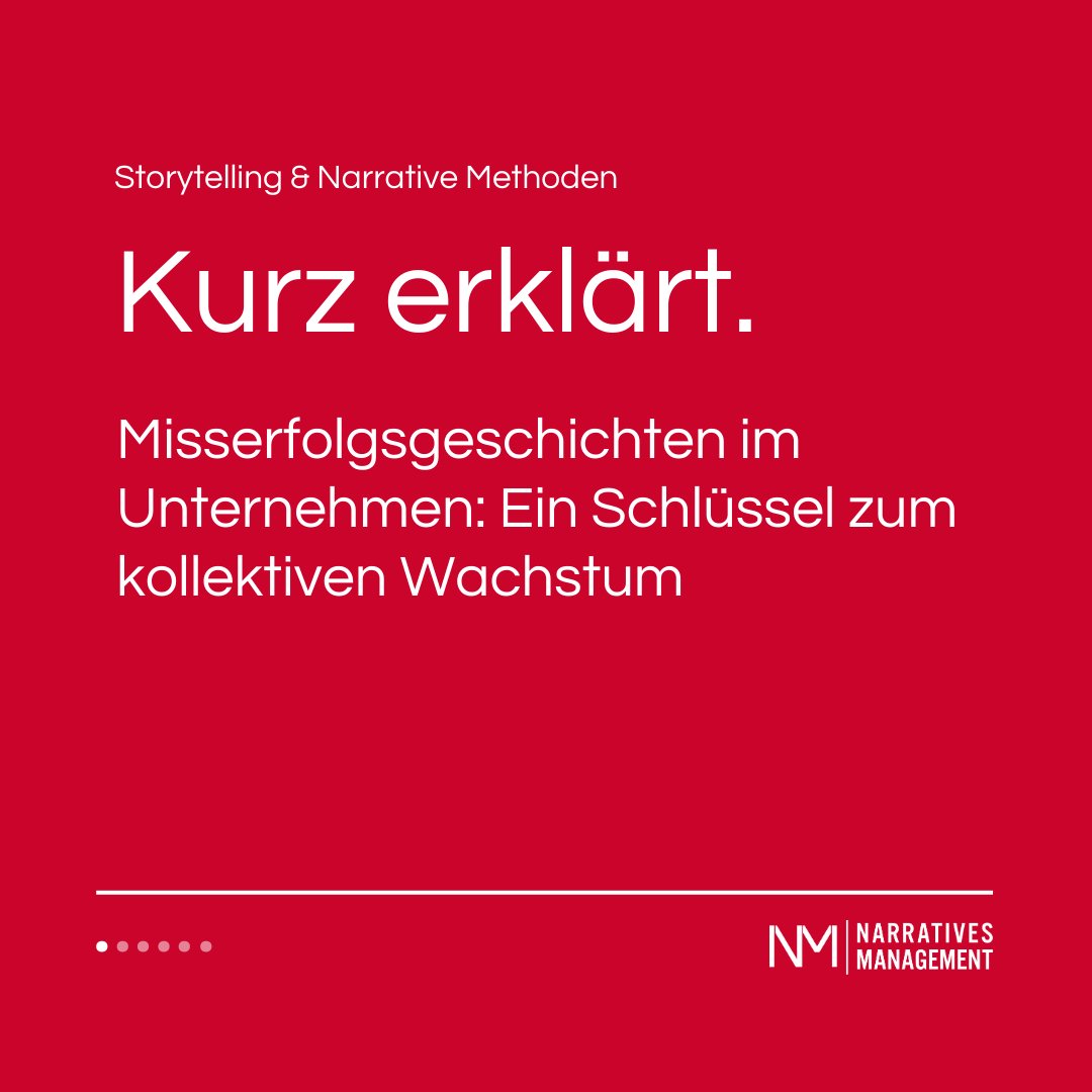 NarrativesMgmt's tweet photo. In jedem Unternehmen gibt es viele #Erfolgsgeschichten.✨ Was ist mit den Geschichten des Scheiterns?↘️ #Misserfolgsgeschichten sind genauso wichtig wie Erfolgsgeschichten. Sie zeigen nicht nur unsere menschliche Seite, sondern auch unseren Mut, uns Herausforderungen zu stellen💪 https://t.co/Y4HxVYuVXc