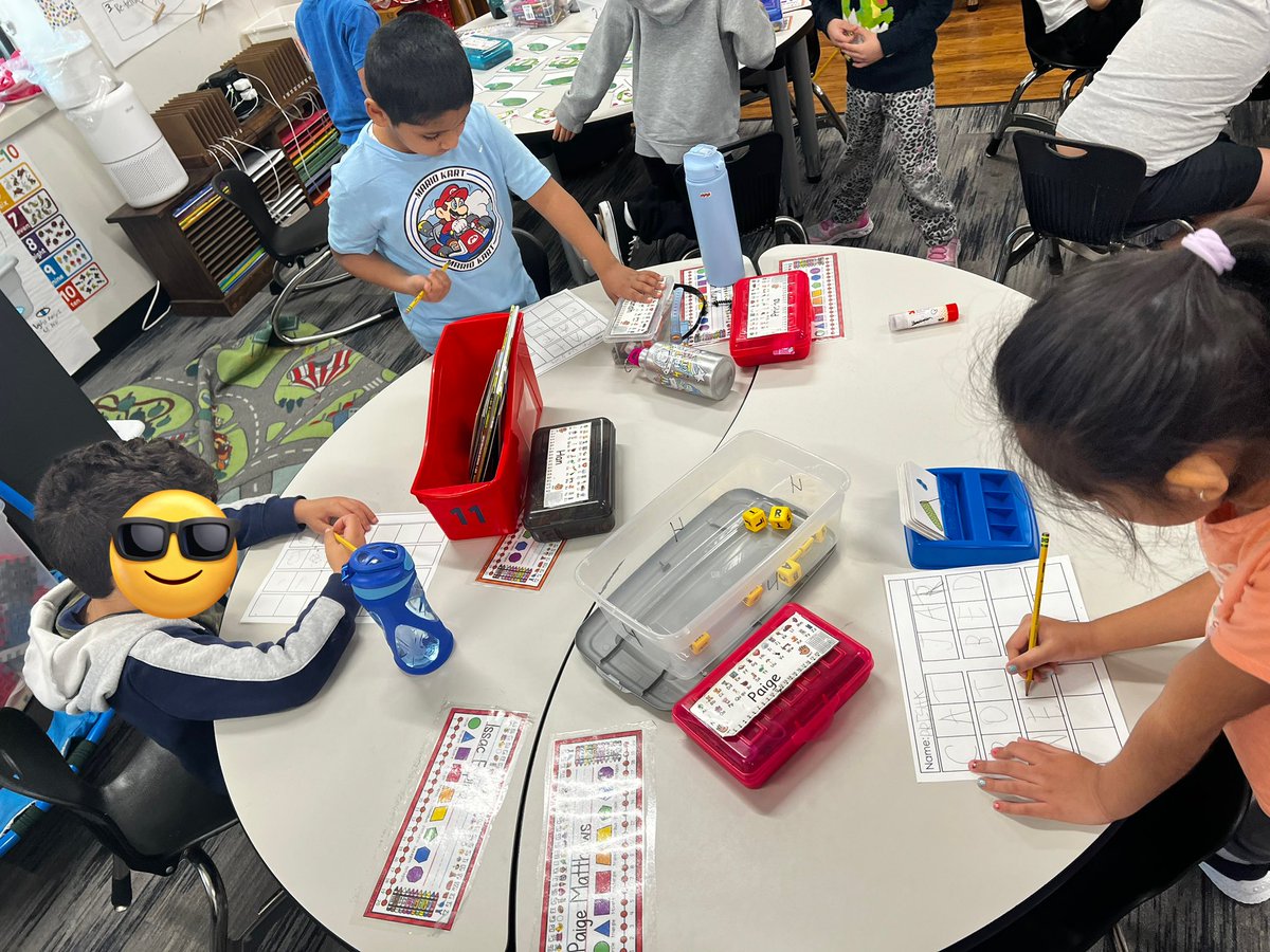 Working hard at our fun Friday-YAY literacy stations 

<a href="/BoddleLearning/">Boddle Learning</a> is a fan favorite in Kindergarten ♥️

<a href="/aubreyisd/">Aubrey ISD</a> <a href="/FullerElemAISD/">Fuller Elementary</a>