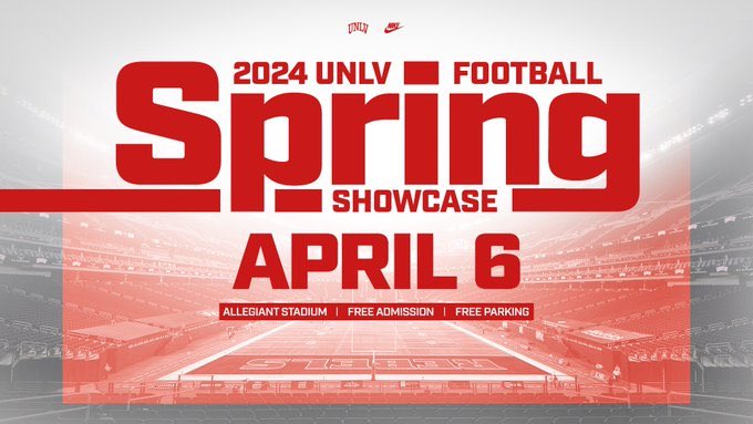 Thank you @unlvfootball for the spring game day invite!