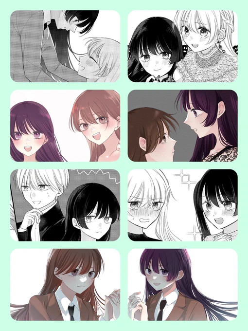 宣伝イラスト後半まとめです!本日の悠里が一番可愛く描けたような気がします☺️ 