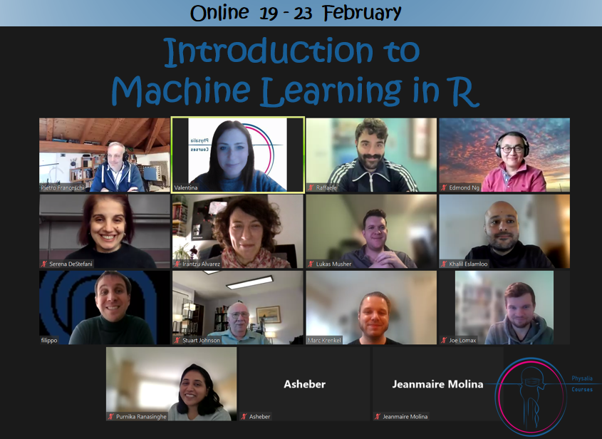 Thanks to our instructors and attendees of the 4th edition of the course "Introduction to Machine Learning in R".

If you want to join us for the next edition, check it out: physalia-courses.org/courses-worksh…