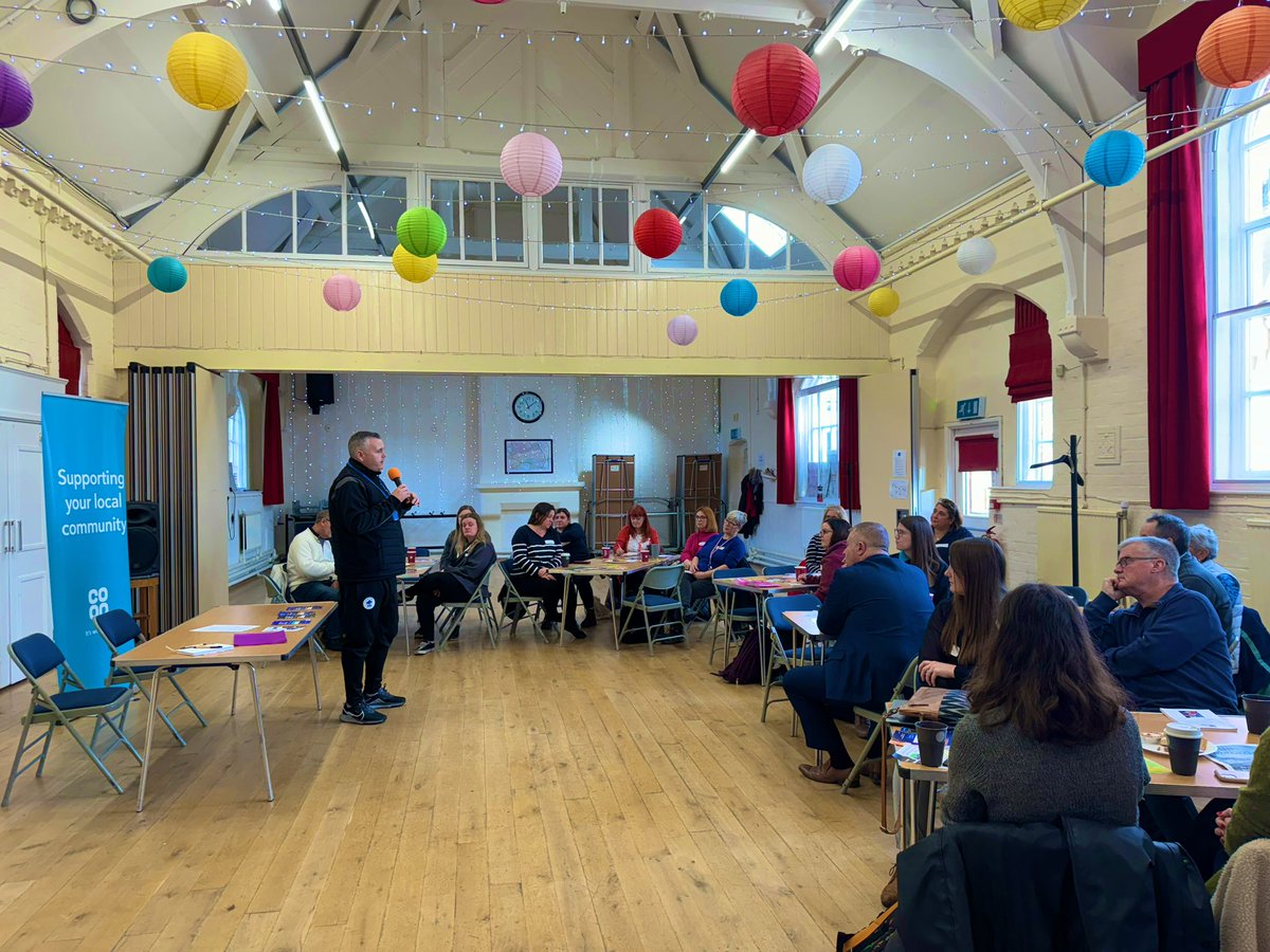 Chester Networking Forum today! What a fabulous event, with valuable time for local organisations to chat and discover ways that the Co-op can support through our community work! 💙 Great guest speakers from Chester FC Community Trust, Kelsall Wellbeing Hub and Eco Communities!