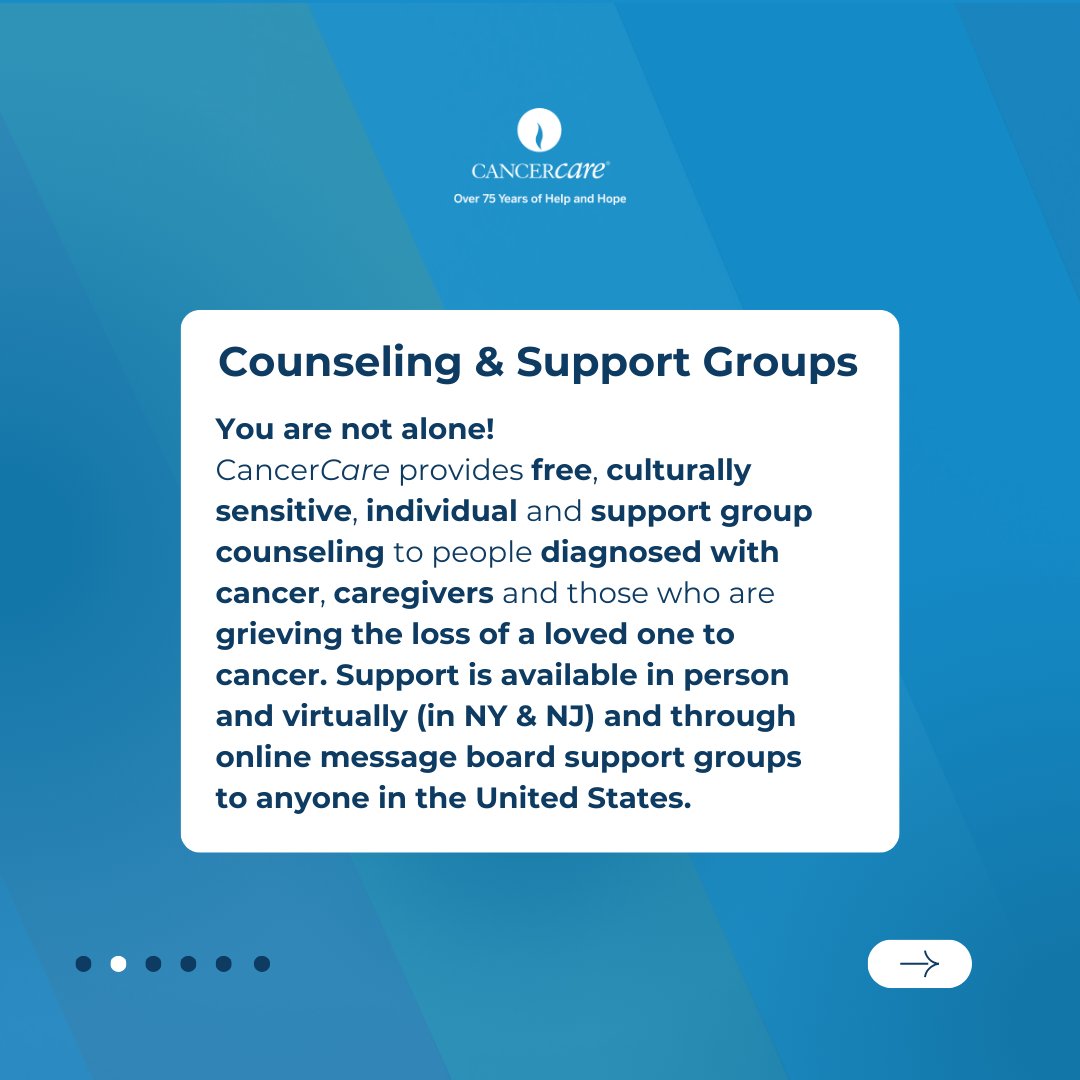 CancerCare on X: CancerCare provides free resources & support to help the  Black community impacted by cancer and their loved ones overcome obstacles  to care and support. Visit  or call our