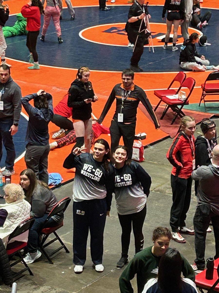 Best of Luck to Jayden as she competes at her third n final run at the Girls State Wrestling Championship representing WeGo!!! Go get em!! 💪🫶🫵🤼‍♀️ #WeAreWeGo #WeGoWrestling