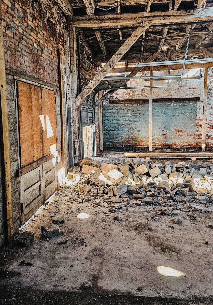 firemakerbeer's tweet photo. Demo has officially started at our Griffin location! 🔨

We’re so excited to build this place out and have community input from our Griffin Fire Makers! 🔥

What activities would you like to see at Fire Maker Griffin? 👇

#taproom #brewery #griffinga #communityhub https://t.co/63L9S7j8Lr
