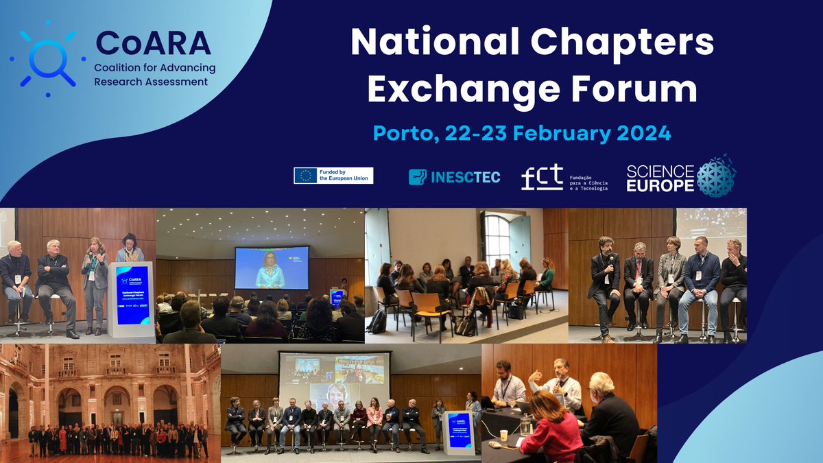 The two-day conference of the CoARA National Chapters Exchange Forum has come to an end. Enriching discussions helped strengthen bonds between National Chapters. 🧵👇 All CoARA National Chapters attended the forum. An overview of them is available here: issuu.com/coara_/docs/po…