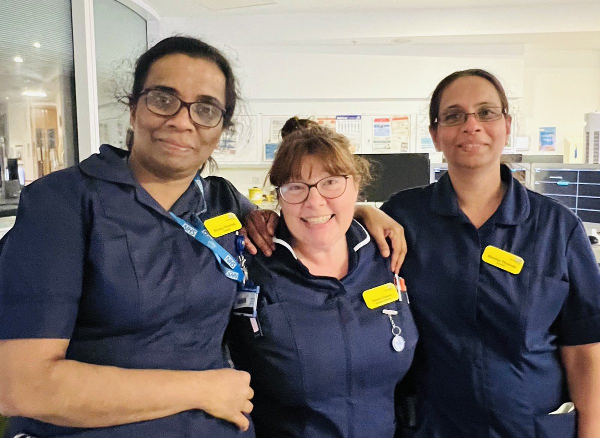 “Sisters” Bindhu and Bismy Thomas working together for the first time with senior sister Helen. So good seeing our highly experienced real sisters supporting and empowering each other in Gate 34❤️#nbtproud #onenbt #Familylove #Empowerment