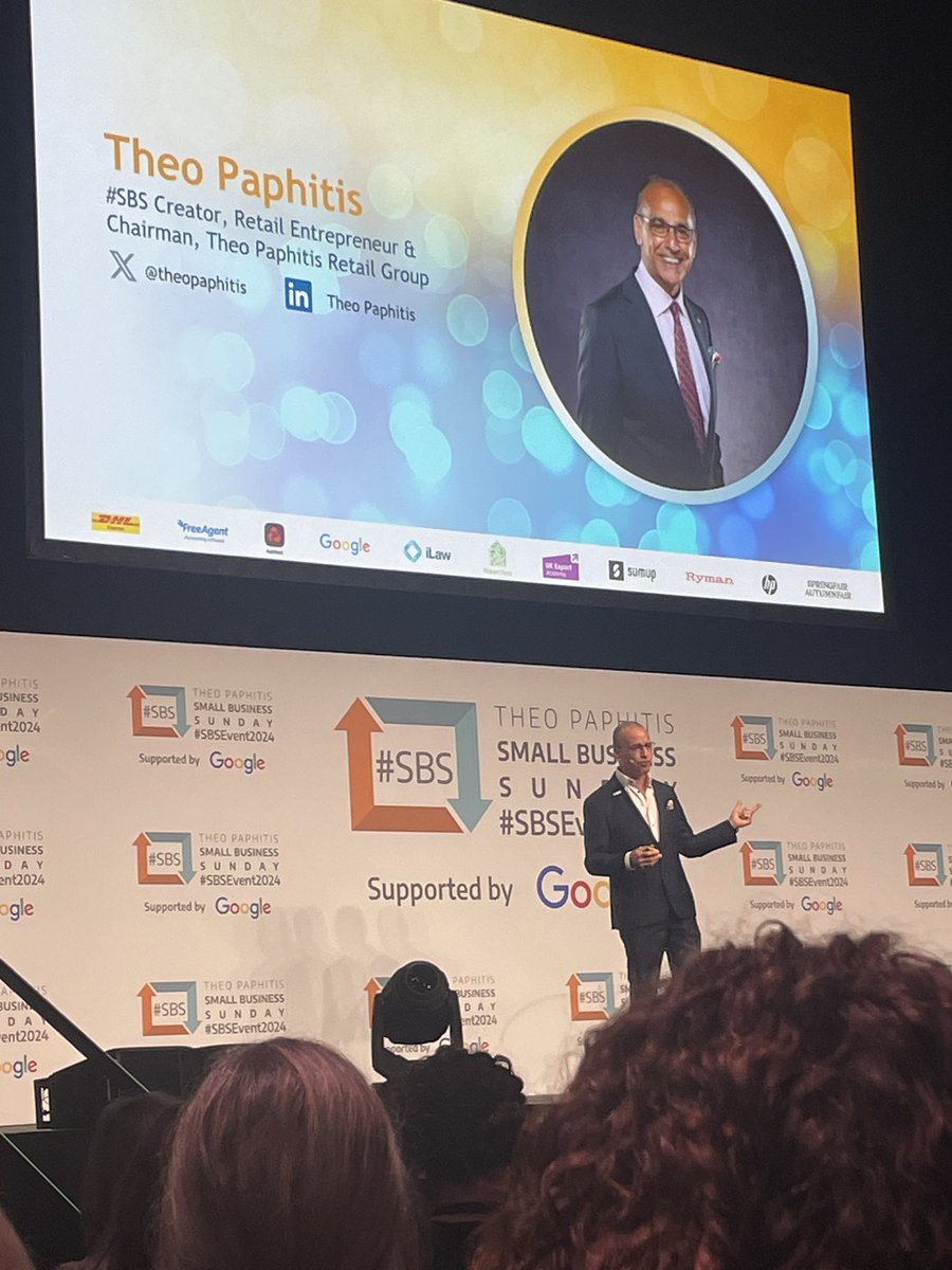 #SBSEvent2024 <a href="/TheoPaphitis/">Theo Paphitis</a>