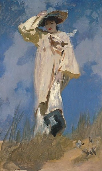 Judith Gautier (A Gust of Wind) 1883 #JohnSingerSargent