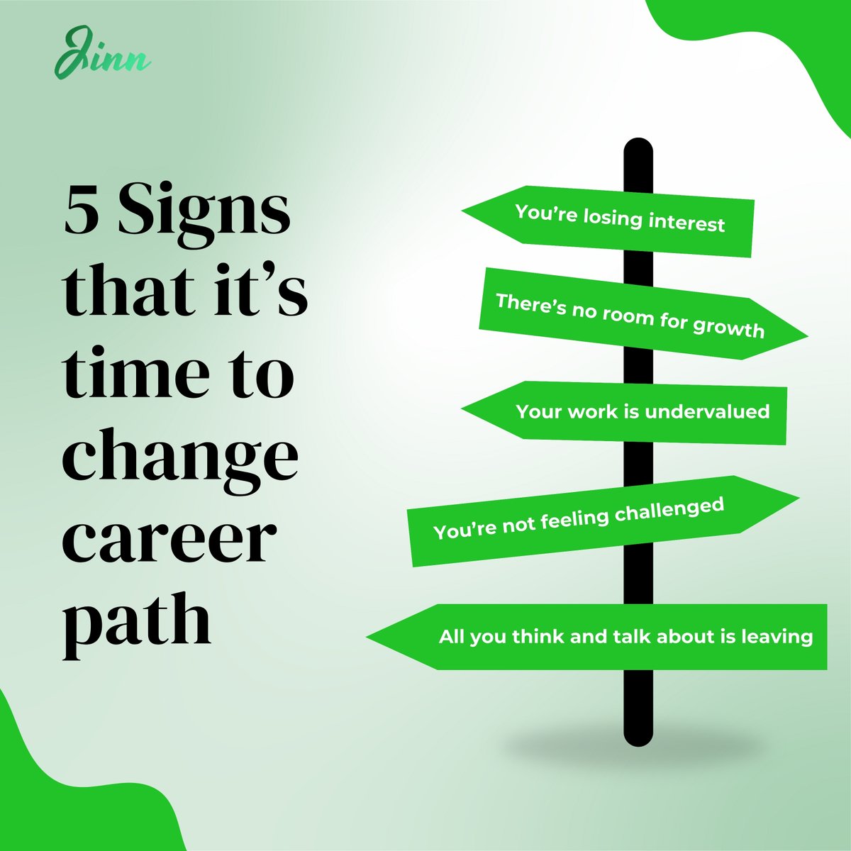 Have you ever woken up with that feeling that your current career path just isn’t the right fit?
Many people crave a more fulfilling work experience, and a career change can be the key to unlocking that.
Where do you even begin?
jinn.careers
#career #careerdevelopment