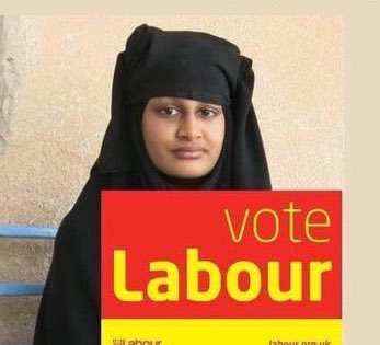 realShamima's tweet photo. A minor setback, but I'll be seeing you all again soon 🇬🇧💕 #VoteLabour👍 @Keir_Starmer  🥰 Shams x https://t.co/LdDA8BC2Om