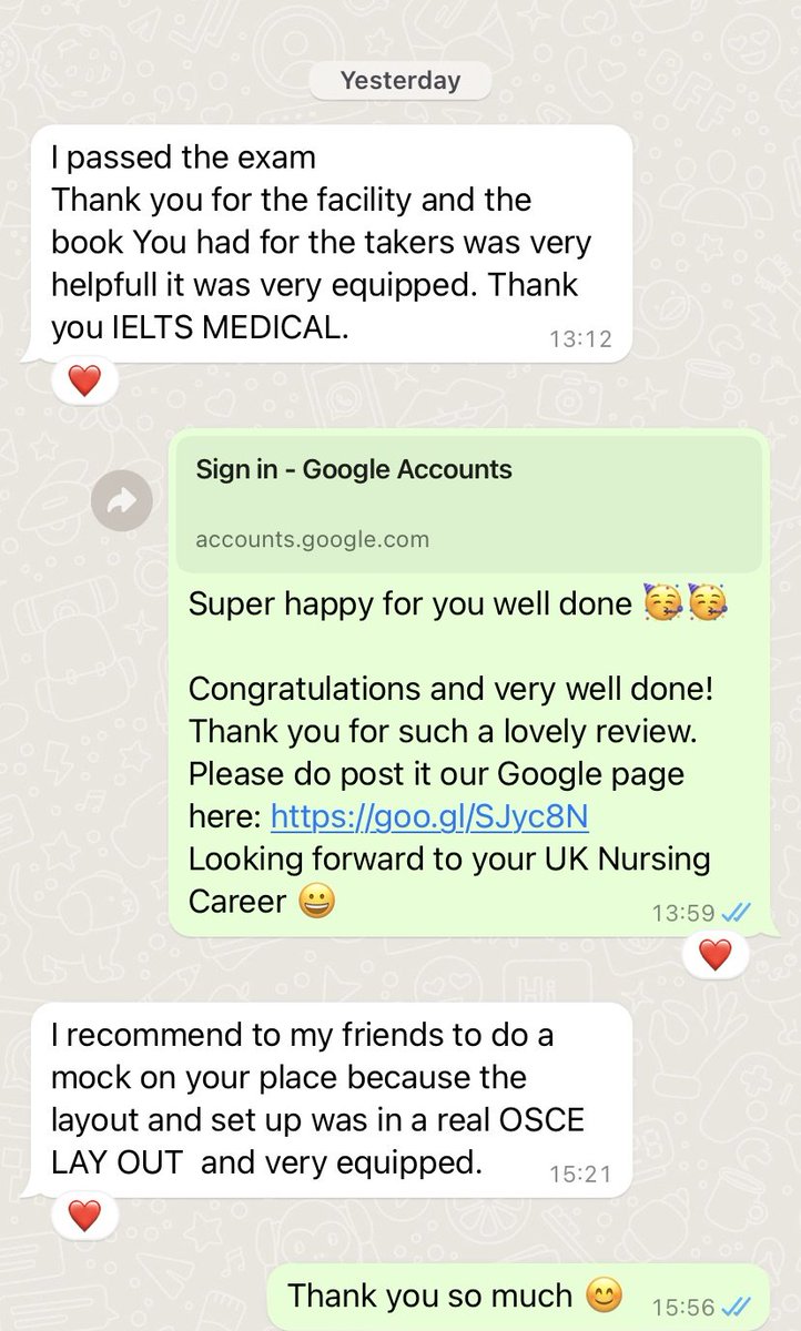 Here at IELTS Medical, we love to celebrate the successes of our learners. 

Today, we congratulate Jenifer, who passed her OSCE exam on 20/02/24. We are certain that Jenifer will go on to have a positive impact on UK Healthcare, wherever she practises! 👩‍⚕️ 
#osce #testimonial