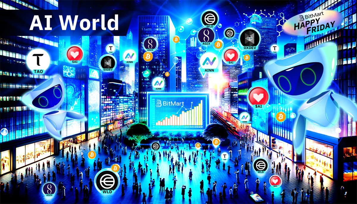 🎁200 $USDT Giveaway🎁
🤩How many AI TOKENS can you find?

🔹 Fill this Form: forms.gle/vaiFUXjd18UGEy…
🔹 Join t.me/BitMartExchang…
🔹 Follow <a href="/BitMartResearch/">BitMart Research｜$BMX HODLer</a>
🔹 RT &amp; Like &amp; Tag 3 frds 

💰$3000 Welcome Bonus: datasink.bitmart.site/t/zw

#Giveaways #Airdrops #BMX #AI #WLD