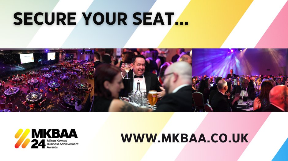 📢 TICKETS...TICKETS...TICKETS 📢

Less than one month until our big awards night...we're back in The Marshall Arena <a href="/Stadium_MK/">Stadium MK</a> to celebrate our 10th Anniversary on 21st March! 🥂 🏆 👏 #MKBAA2024

Ticket sales will close soon - mkbaa.co.uk/table-booking/