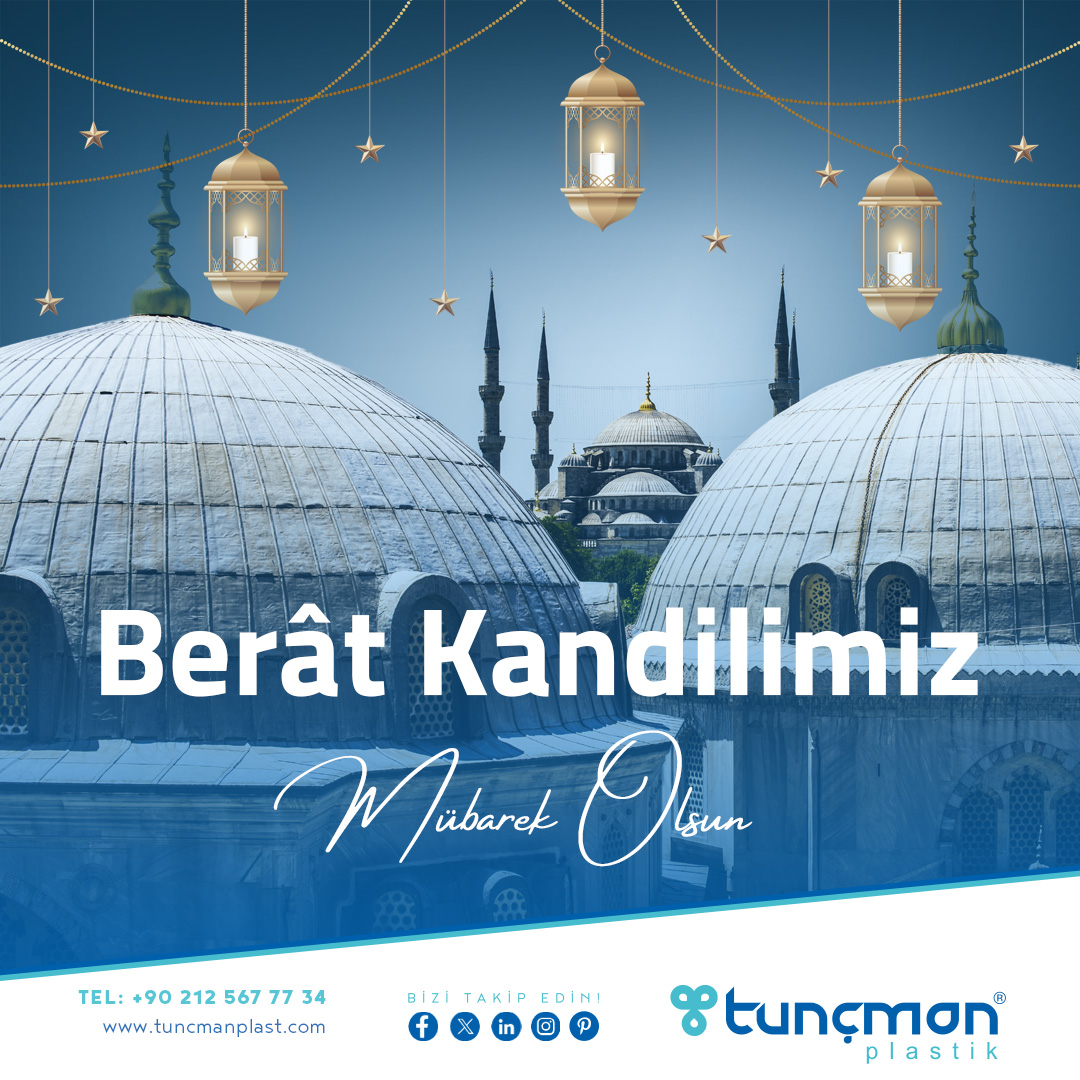 Berât Kandilimiz Mübarek Olsun !

#tuncmanplast #tuncmanplastik #tuncman #torba  #plastiktorba #plastik #plastic #kandil #beratkandili