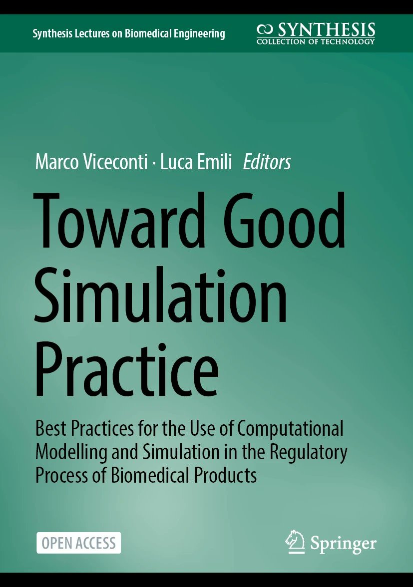 We proudly announce that the 'Toward Good Simulation Practice' book has been published today! A unique guide to #InSilicoTrials made freely available to the #insilicomedicine community. Thanks to @VPH_Institute & @AvicennaAlly for the support! Read now👇 bit.ly/3OVarnI