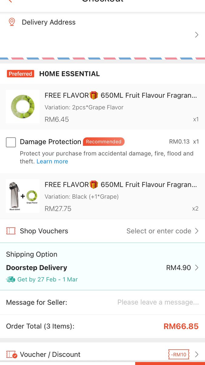 hfzdmin's tweet photo. @Cikgu_Anep Shopee lagi murah, 2 botol 4 flavor baru RM66 ringgit. 

https://t.co/LwEnq5uJQm https://t.co/9FrKzzPXnQ