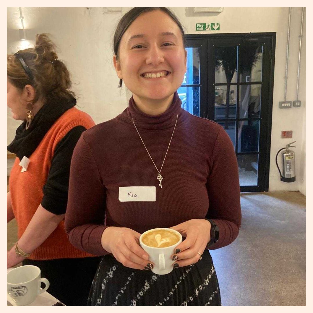 Our trainees are always so excited to begin their journey with latte art. Here is one of our lovely Bristol trainees proudly showing off a heart they have poured during practice, smiles all around 😀 #coffee #bristol #coffeetraining #specialtycoffee #barista #baristaskills