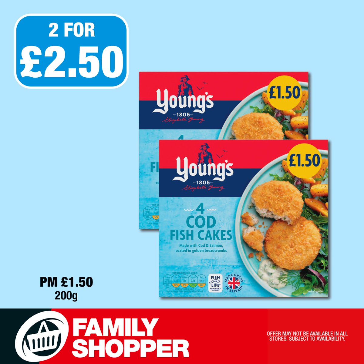 SocioTestStore's tweet photo. Fish Cakes and Potato Wedges hit the spot… EVERY time 😋. #TryIt

#DinnerTime #FishandChips #FamilyShopper https://t.co/I38mzwXur0