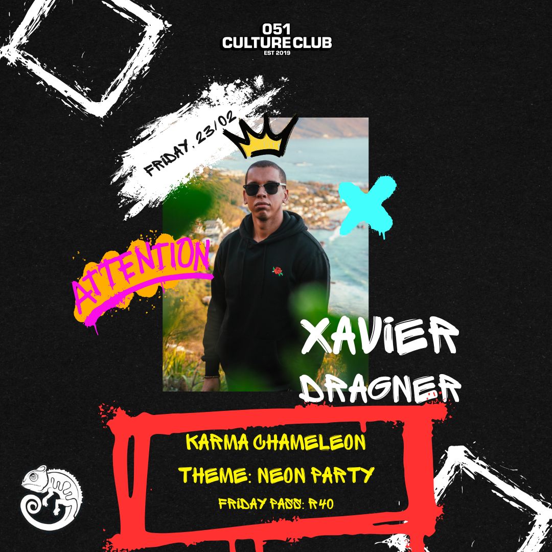 I'm off to Bloemfontein with the Culture Club fam.
See you at Karma, I'll be on at 23:00 💯