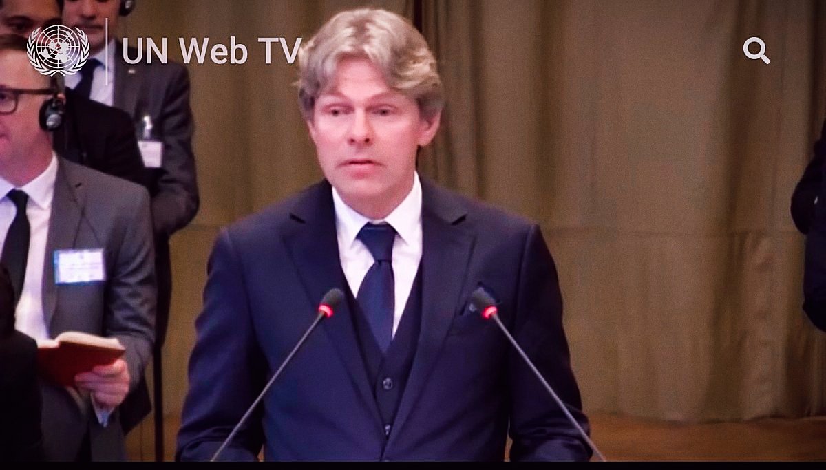 ⚡BREAKING:

🇳🇴🇮🇱Norway at the trial in the ICJ went full Anti-Israel

Norway: 

"Israel's actions in the OCCUPIED territories are a violation of international law"

“The apartheid wall is a violation of international law and makes the two-state solution difficult to achieve.