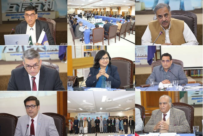 Hosted Roundtable on 'SCO: Pakistan's Policy Priorities and Opportunities', with Amb Babar Amin’s keynote. Eminent speakers from academia & think-tanks share important insights. Identify leadership opportunities for 🇵🇰 as it hosts key meetings & SCO Heads of Govt summit in 2024.
