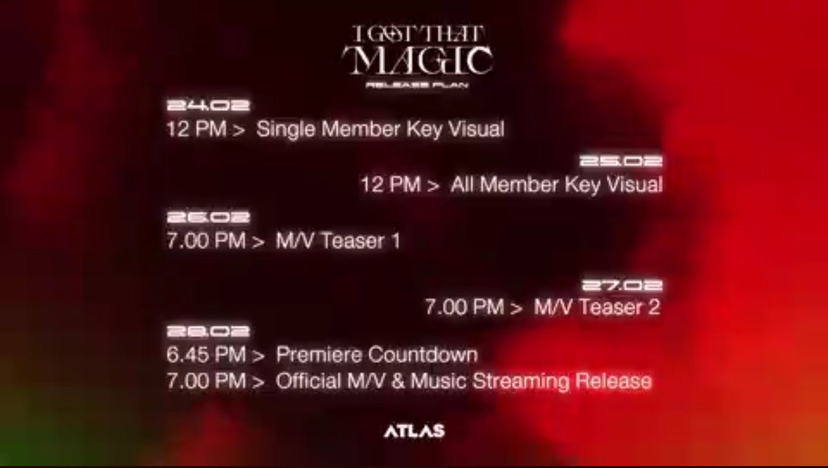 muonmumu's tweet image. ปักหมุดตั้งแจ้งเตือนไว้เลยนะทุกคนนน

#ATLAS2024_IGotThatMagic