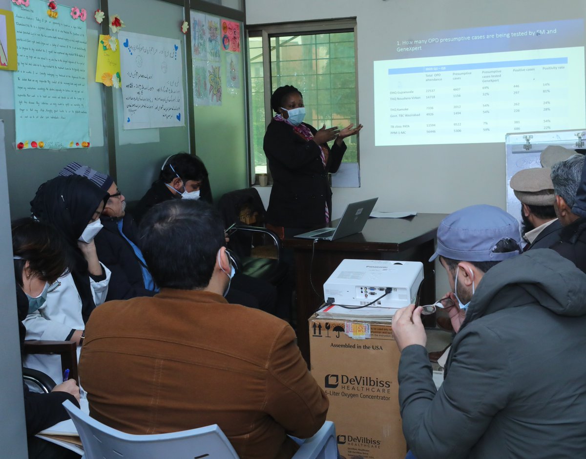 Last month, the @MSF team, with the support of district health authorities, organized a GeneXpert testing training session at the Gujranwala PMDT site for lab technicians and clinicians working in several public and private health facilities for drug-resistant tuberculosis (DRTB)