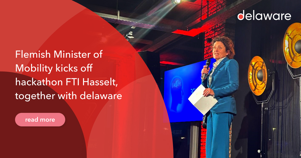 Last Tuesday, the official start was given to a promising collaboration between delaware and #FTI Hasselt. FTI Hasselt is part of the Flemish festival Flanders Technology &amp; Innovation. Read more: hubs.li/Q02m1-KN0